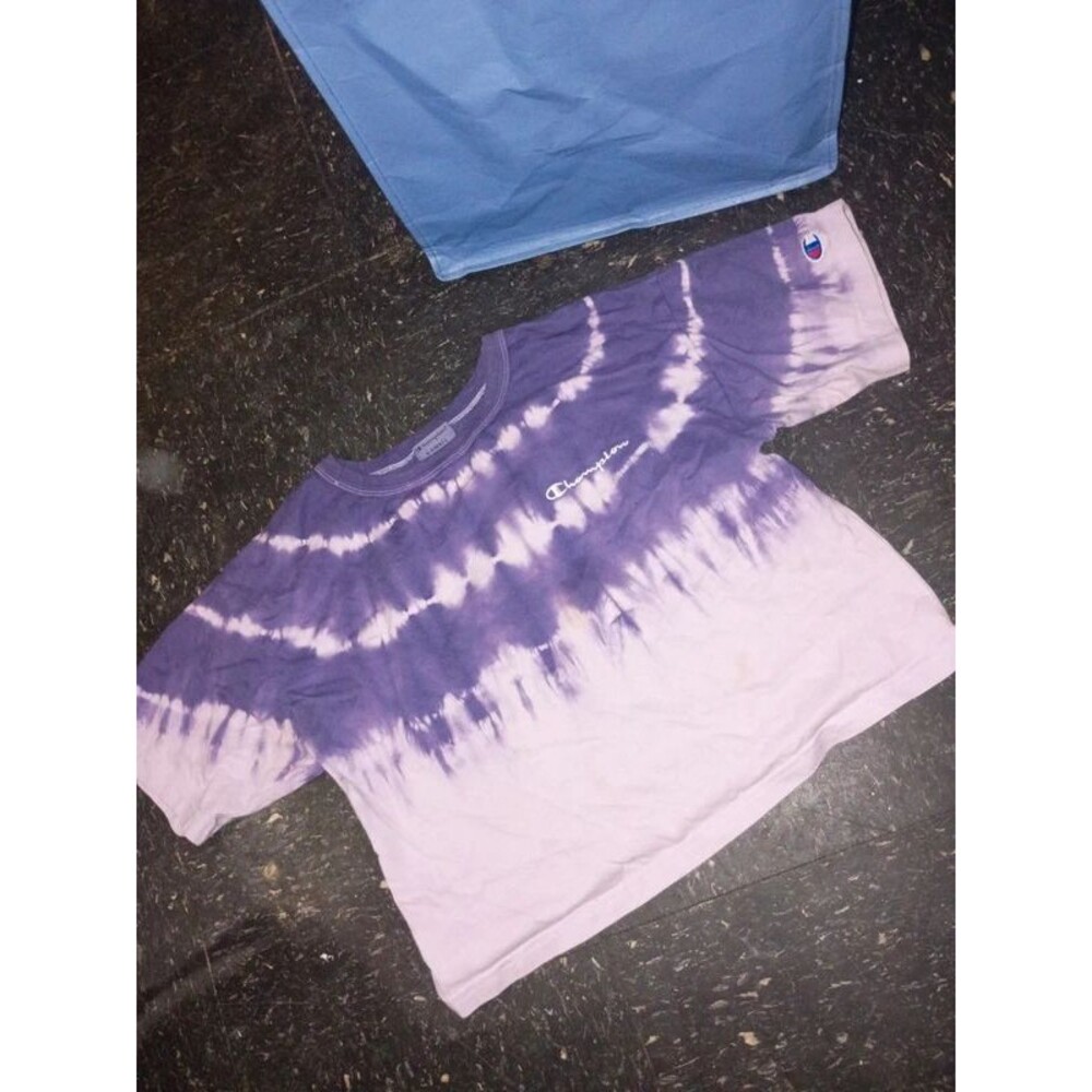 Xsmall purple champion t shirt-b10